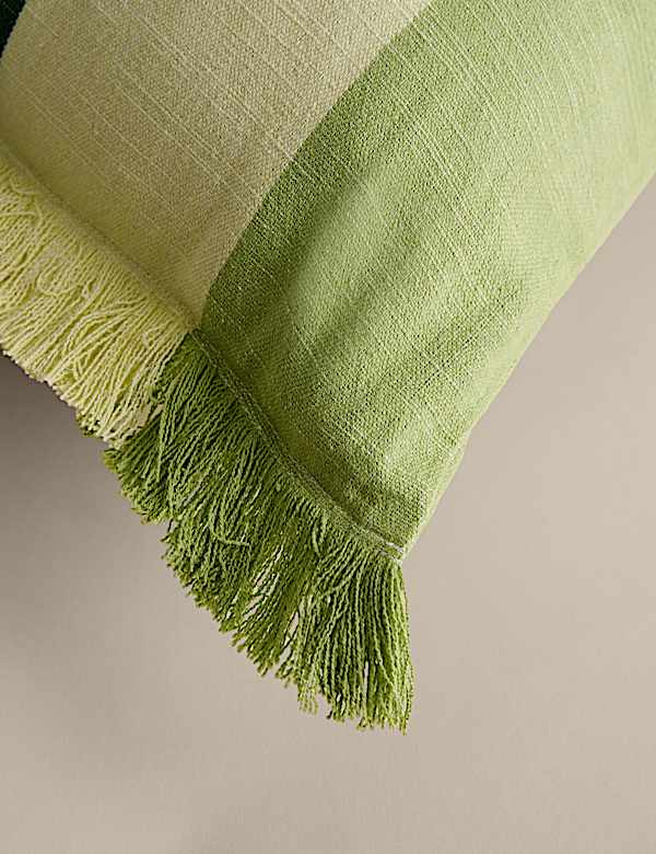 Pure Cotton Woven Striped Outdoor Cushion - JP