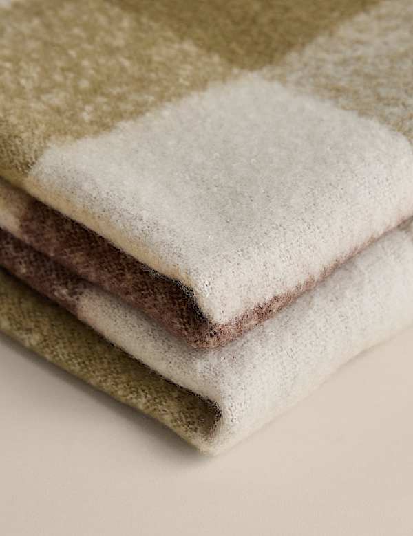 Καρό ριχτάρι σε απομίμηση μοχέρ - GR