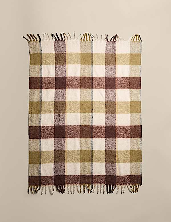 Καρό ριχτάρι σε απομίμηση μοχέρ - GR