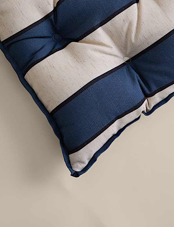 Striped Outdoor Bench Pad - SE