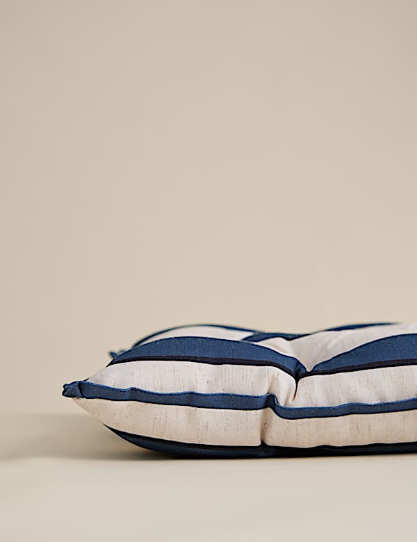 Striped Outdoor Bench Pad - SE