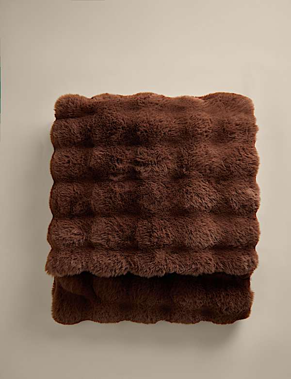 כרבולית דמוית פרווה בדוגמת בועות - IL