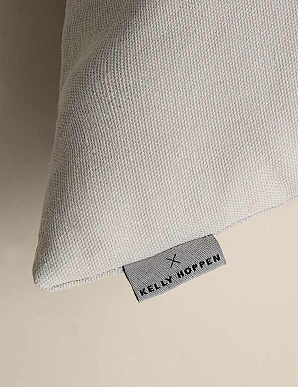 Pure Cotton Double Stripe Bolster Cushion - GR