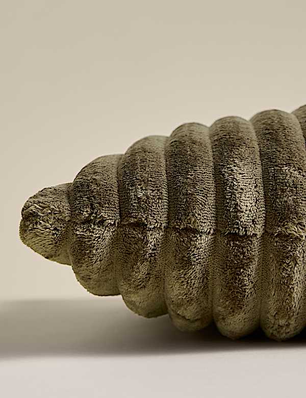 Ribbed Fleece Cushion - BG