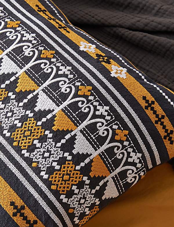 Casablanca Collection Marabout Bolster Cushion