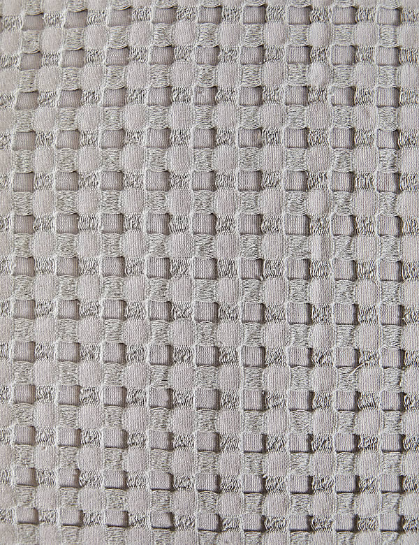 Pure Cotton Waffle Cushion - HR