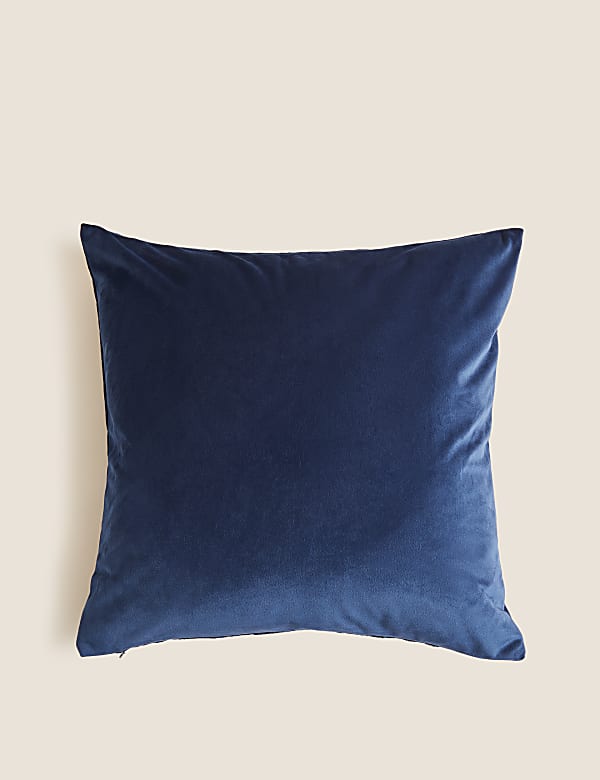 Velvet Embroidered Cushion
