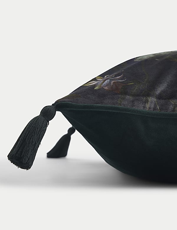 Velvet Floral Cushion - PT