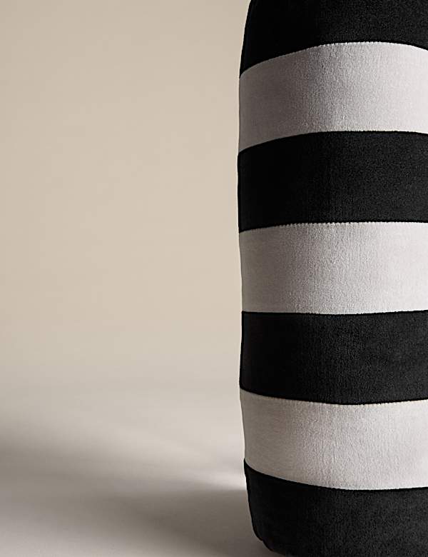 Stripe Round Bolster Cushion - AU