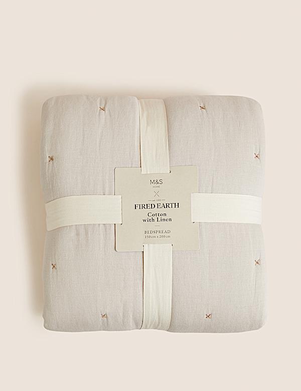 Seprai Katun dengan Linen - ID