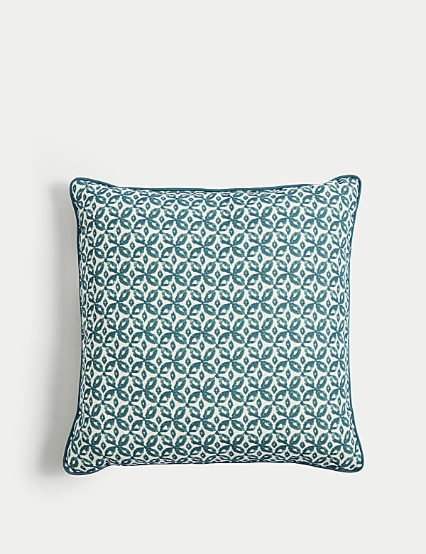Set of 2 Geometric Outdoor Cushions - LT