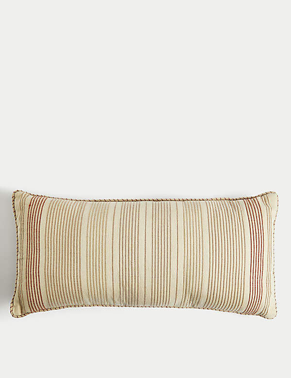 Pure Cotton Corded Outdoor Bolster Cushion - BG