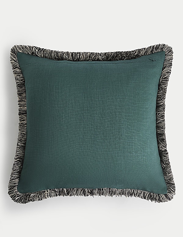 Pure Cotton Alta Embroidered Cushion - US