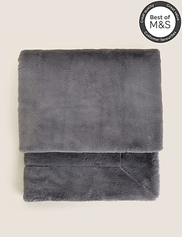 Supersoft Faux Fur Throw