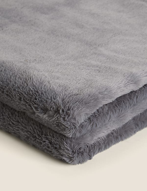 Supersoft Faux Fur Throw