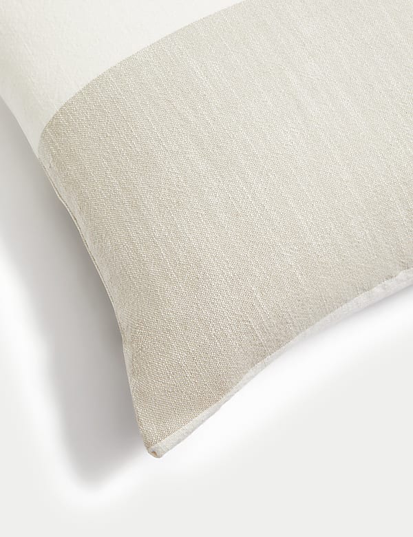 Pure Cotton Checked Cushion - AT