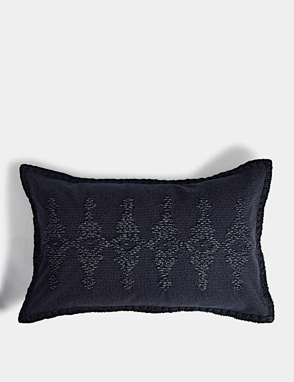 Coussin polochon 100 % coton tissé  - LU