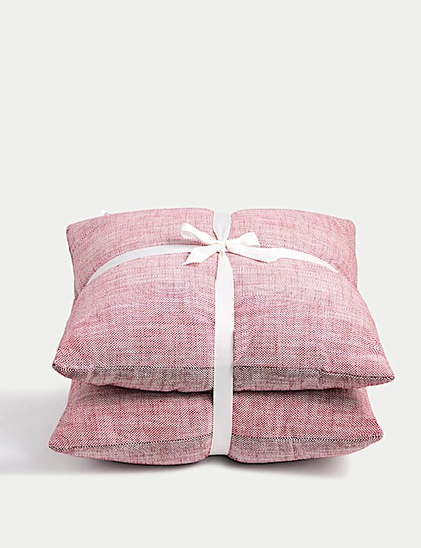 Set of 2 Pure Cotton Outdoor Cushions - BG