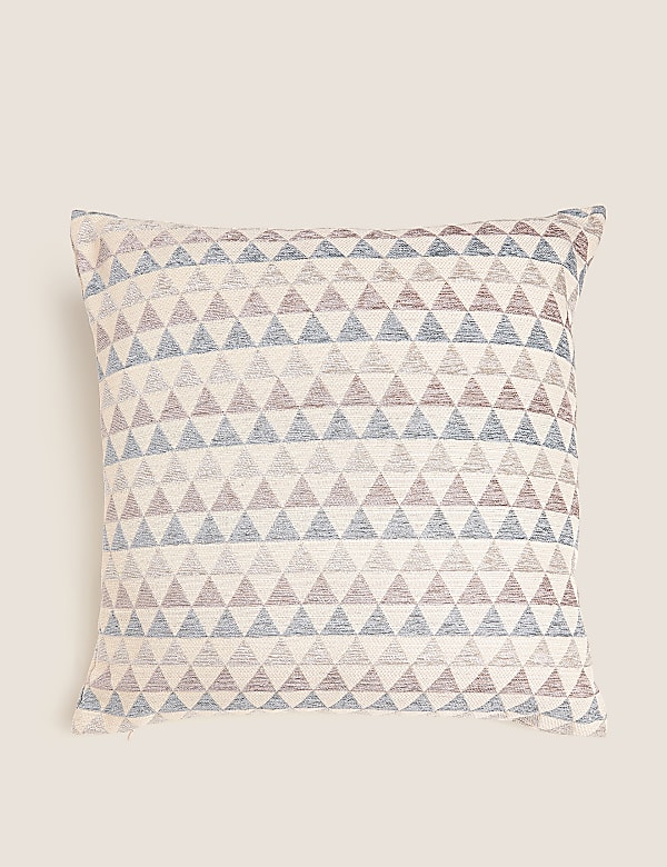 Chenille Geometric Cushion - MY