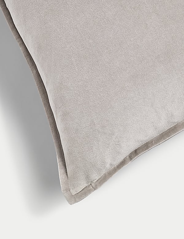 Pure Cotton Velvet Large Cushion - CN