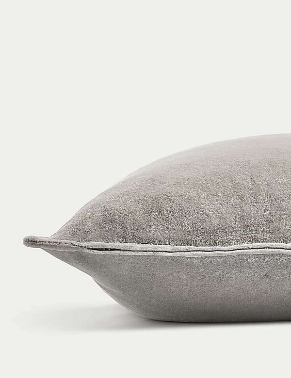 Pure Cotton Velvet Large Cushion - CN