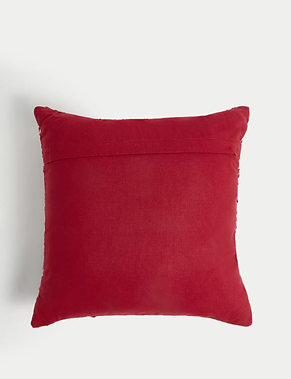 Pure Cotton Fan Jacquard Cushion - CY