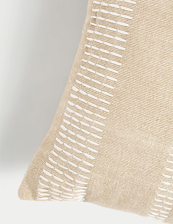 Pure Cotton Embroidered Cushion - HU