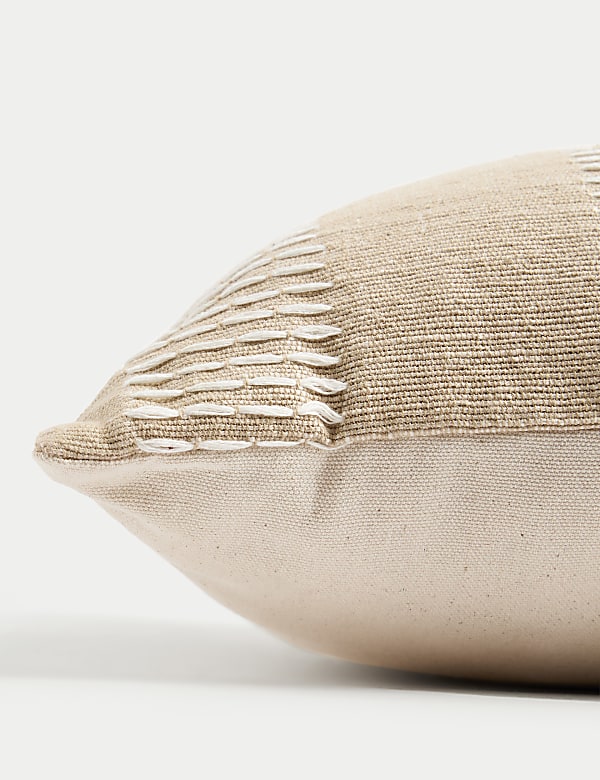 Pure Cotton Embroidered Cushion - HU