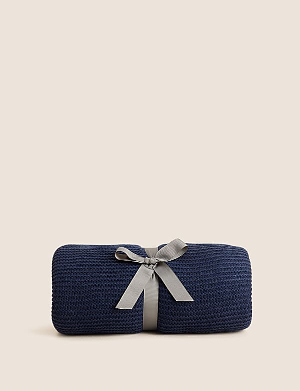 Knitted Tassel Throw - CA