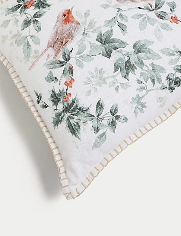 Pure Cotton Robin Cushion - CH