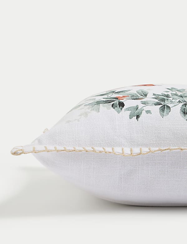 Pure Cotton Robin Cushion - CH