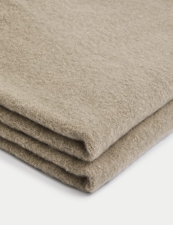 Plaid imitation mohair - FR