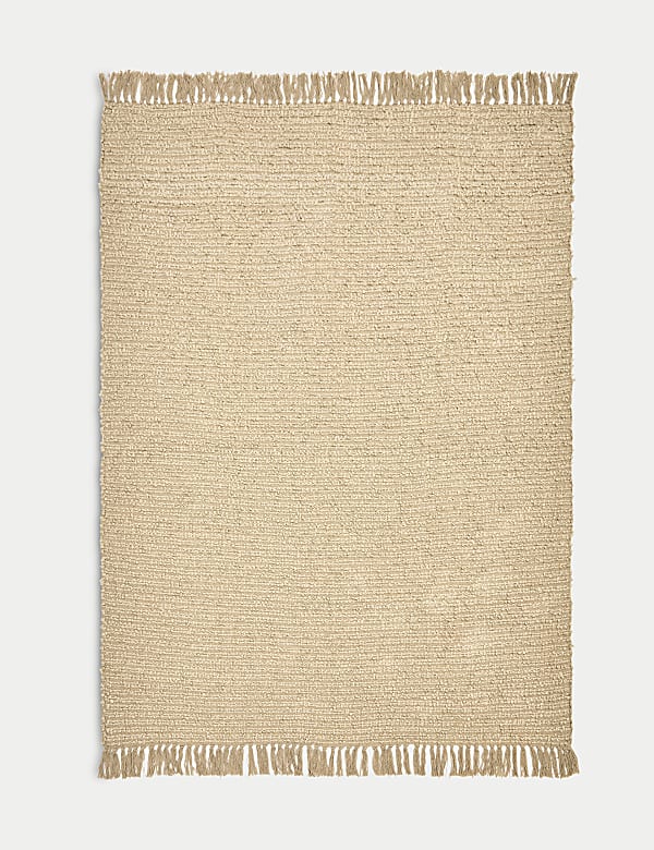 Pure Cotton Bouclé Throw - HR