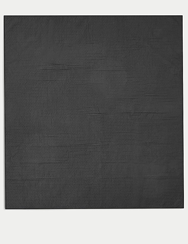 Cotton with Linen Embroidered Bedspread - BG