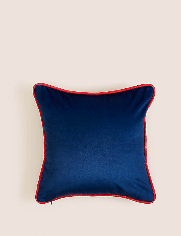 Percy Pig&trade; Velvet Christmas Cushion - GR