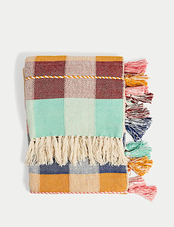 Pure Cotton Boho Large Throw - BG