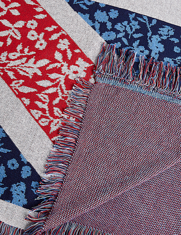 Pure Cotton Union Jack Throw