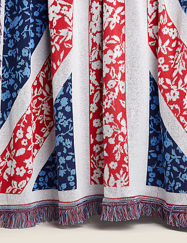 Pure Cotton Union Jack Throw