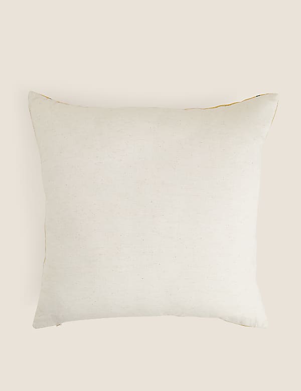 Velvet Deer Embroidered Cushion
