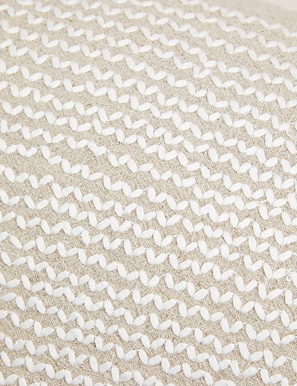 Cotton with Linen Bolster Cushion - UA