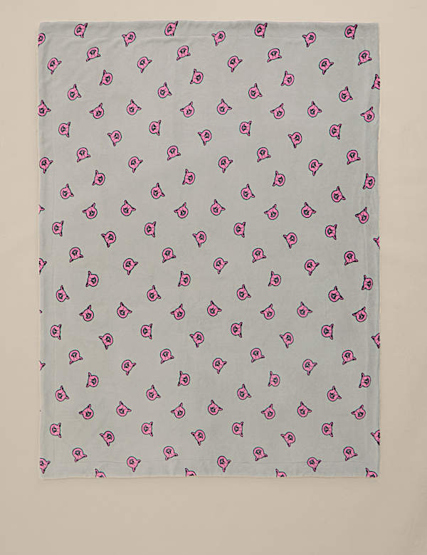 Percy Borg Fleece Throw - DK