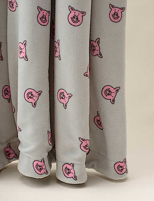 Percy Borg Fleece Throw - DK