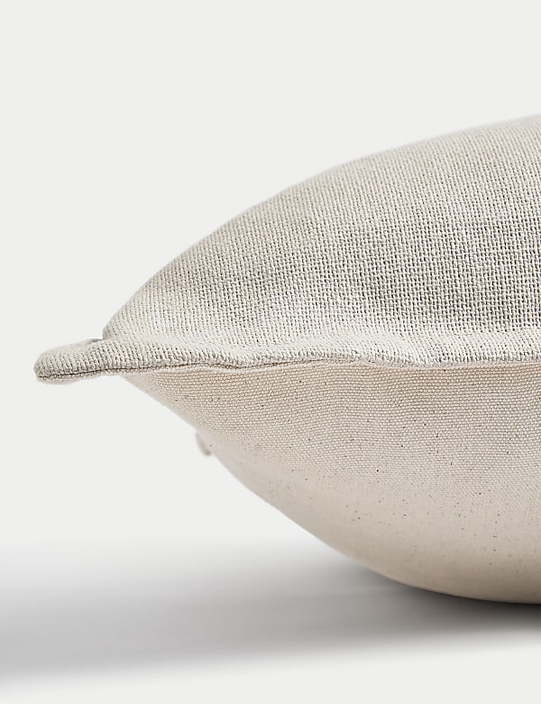 Pure Cotton Textured Cushion - US