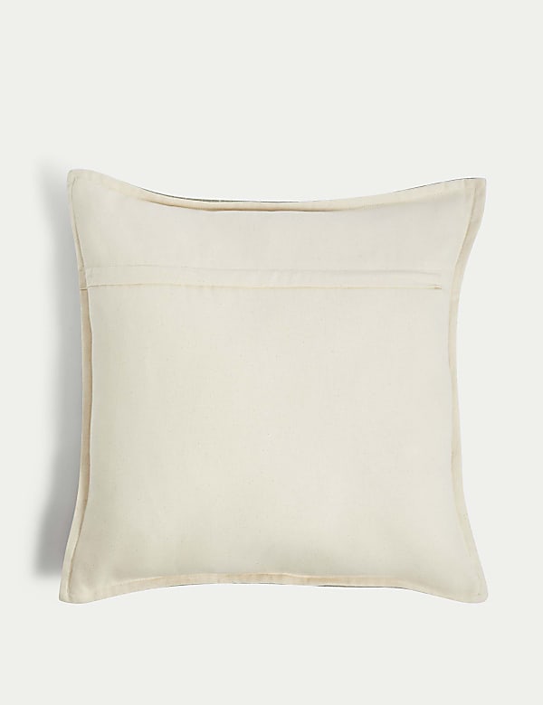 Pure Cotton Textured Cushion - GR