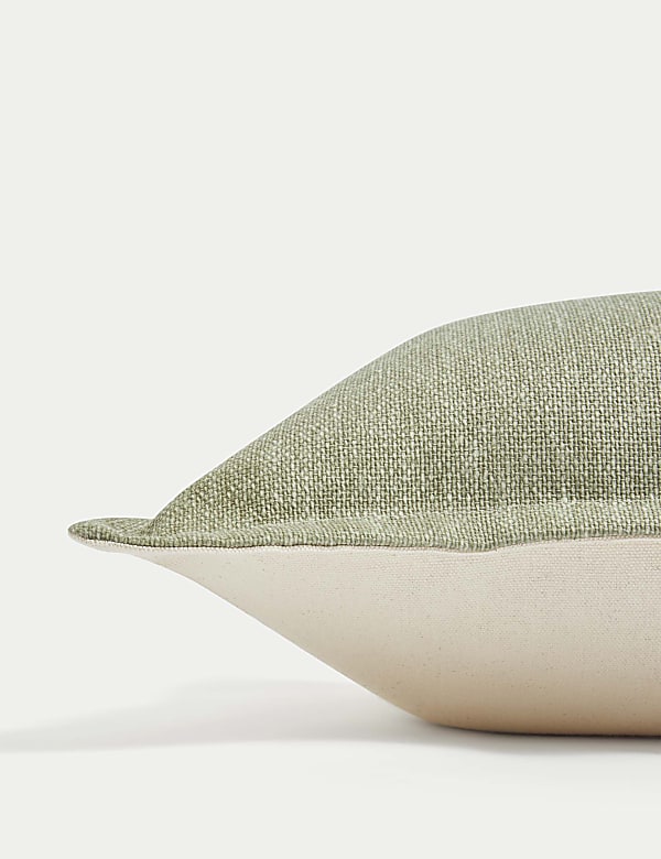 Pure Cotton Textured Cushion - GR