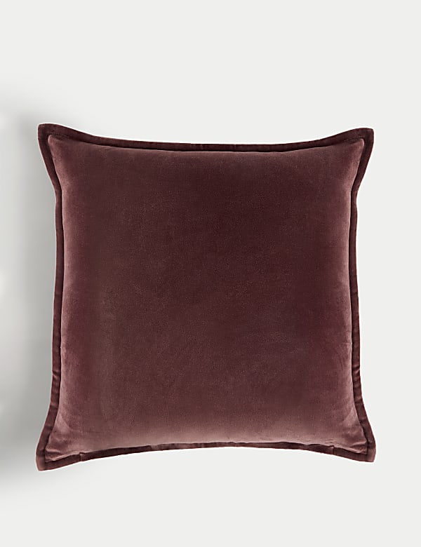 Pure Cotton Velvet Cushion - GR
