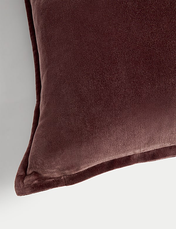 Pure Cotton Velvet Cushion - GR