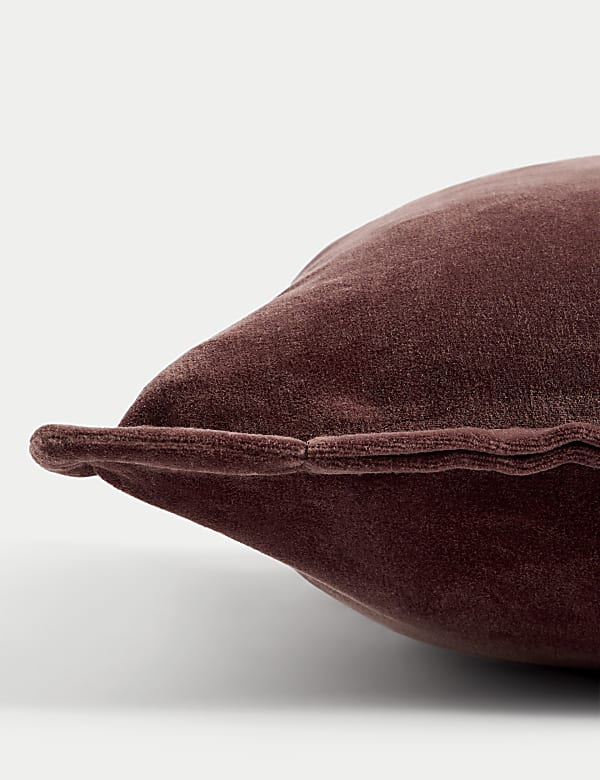 Pure Cotton Velvet Cushion - GR