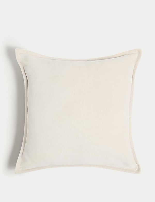 Coussin en velours 100&nbsp;% coton - FR