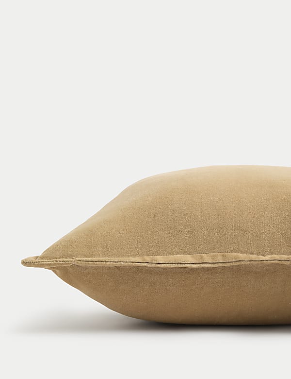 Coussin en velours 100 % coton - CA